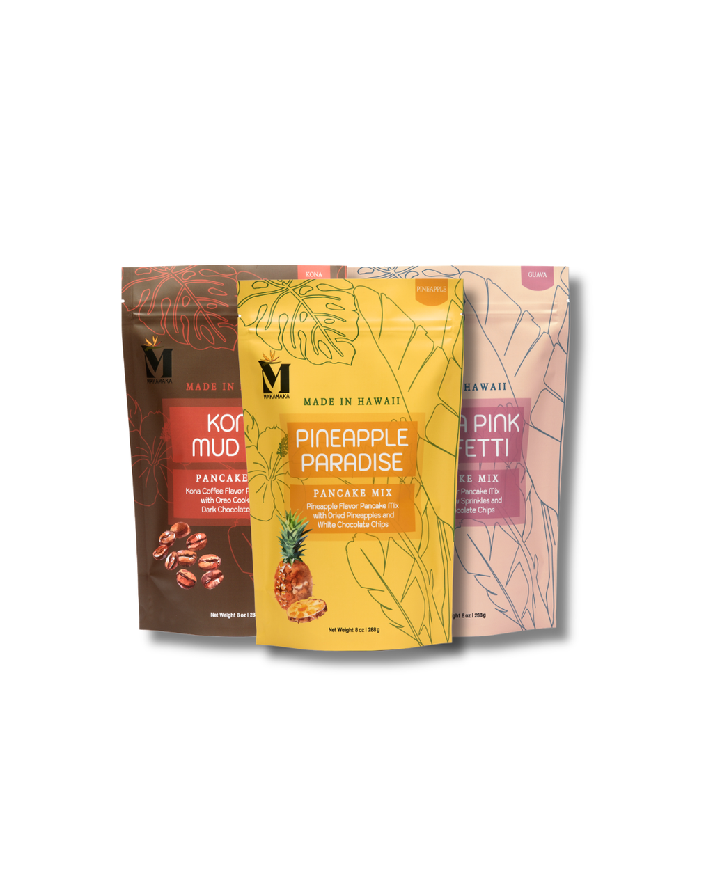 Hawaiian Pancake Mix - Variety Pack